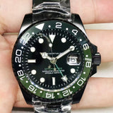 Mechanical Watch Labor Gmt Black Green Water Ghost Automatic Mechanical Men's Watch 44.5Mm Mechanical Watch H