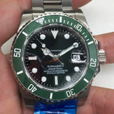 Automatic Mechanical Watch Lao Jia Shui Gui Green Circle Black Face Automatic Mechanical Watch H