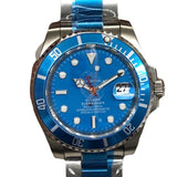 Mechanical Watch  Bla Blue Steel Water Ghost Automatic Mechanical Watch Men's Watch Qs Machine