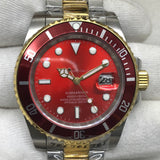 Automatic Mechanical Watch Lao Diving Room Golden Red Water Ghost Automatic Mechanical Watch Qs255