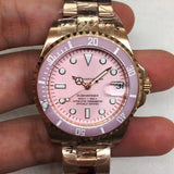 Mechanical Watch Laogjia Rose Pink Water Ghost Women's Automatic Mechanical Watch Women's Watch Qs01 Machine