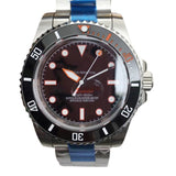 Mechanical Watch Men's Qs09 Black Orange Calendar Water Ghost Automatic Mechanical Watch