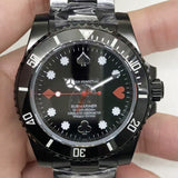 Automatic Mechanical Watch Labor Diving Electric Black Poker Automatic Mechanical Watch Mechanical Watch H
