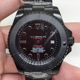 Mechanical Watch Lao Household Appliances Black Ghost King Tit Hollowed-Out, Knitted Automatic Mechanical Watch Wrist Watch Qs1 Machine