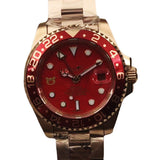 Mechanical Watch  Gmt Red Pig Water Ghost Automatic Mechanical Watch Men's Watch Qs Machine