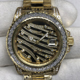 Automatic Mechanical Watch Lao Family Water Ghost Square Stone Leopard Automatic Mechanical Watch Qs262