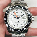 Automatic Mechanical Watch Lao Diving X2 White Orange Automatic Mechanical Watch Wrist Mechanical Watch Ha