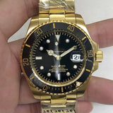 Mechanical Watch  Gold Blackstone Water Ghost Automatic Mechanical Watch Men's Watch Qs084 Machine