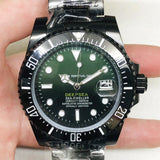 Mechanical Watch Labor Home Appliances Black Sea Green Black Diving Water Ghost Automatic Mechanical Watch Qs194 Machine