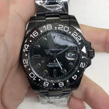 Mechanical Watch Black Gmt Water Ghost Automatic Mechanical Watch Qs Machine For Men