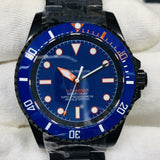Automatic Mechanical Watch Labor Home Appliances Blackwater Ghost Orange Copper And Blue Face Mechanical Watch Qs217