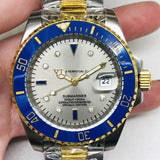 Automatic Mechanical Watch Lao Jia Water Ghost Golden Blue Gray Automatic Mechanical Watch H