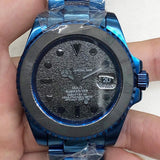 Automatic Mechanical Watch Lao Jia Diving Blue Mad Automatic Mechanical Watch Qs139 Machine