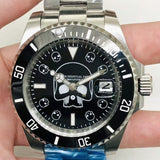 Automatic Mechanical Watch Lao Jia Diving Black Big Skull Automatic Mechanical Watch H
