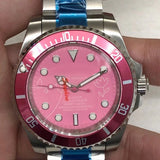 Automatic Mechanical Watch Lao Jia Shui Gui Mei Powder Pig Powder Automatic Mechanical Watch H
