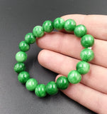 Bermese Jadeite Bead Bracelet 10mm