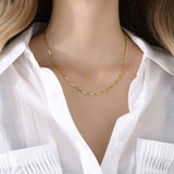 18K Gold Necklace Seed Chain -1.8g 18in