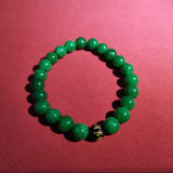 Bermese Jadeite Beads Bracelet 8mm