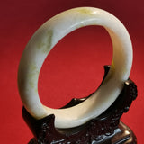 Yellow Jade Bangle 58mm