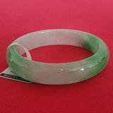 Natural Burmese Jadeite Bangle Bracelet Ice Seed Grade A