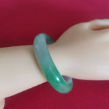 Natural Burmese Jadeite Bangle Bracelet Ice Seed Grade A