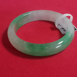 Natural Burmese Jadeite Bangle Bracelet Ice Seed Grade A