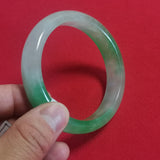 Natural Burmese Jadeite Bangle Bracelet Ice Seed Grade A