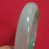 Natural Burmese Jadeite Bangle Bracelet Ice Seed Grade A