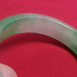 Natural Burmese Jadeite Bangle Bracelet Ice Seed Grade A