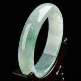 Natural Burmese Jadeite Bangle Bracelet Ice Seed Grade A