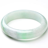 Natural Burmese Jadeite Bangle Bracelet Ice Seed Grade A