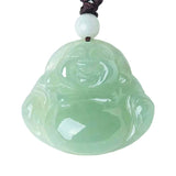 Burmese Imperial Jade Buddha Pendant - Ice Noodle Variety