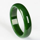 Green Hetian Jade Bangle Bracelet