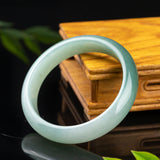 Burmese Jadeite Bangle Ice Glutinous Seed