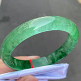 Natural Myanmar Jadeite Bangle Ice Jade