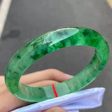 Natural Myanmar Jadeite Bangle Ice Jade